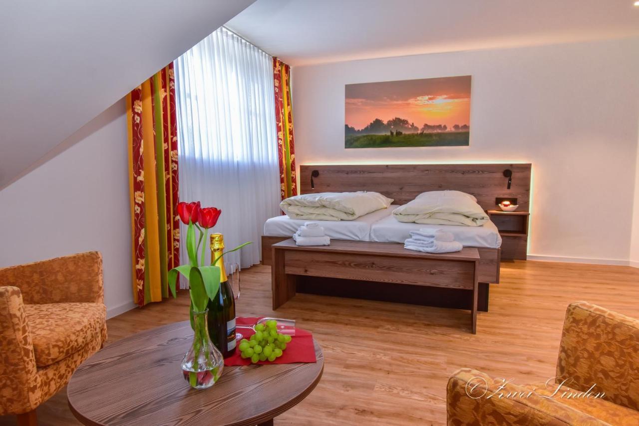 Hotel Zwei Linden - Links Der Elbe - Niedersachsen Balje Dış mekan fotoğraf