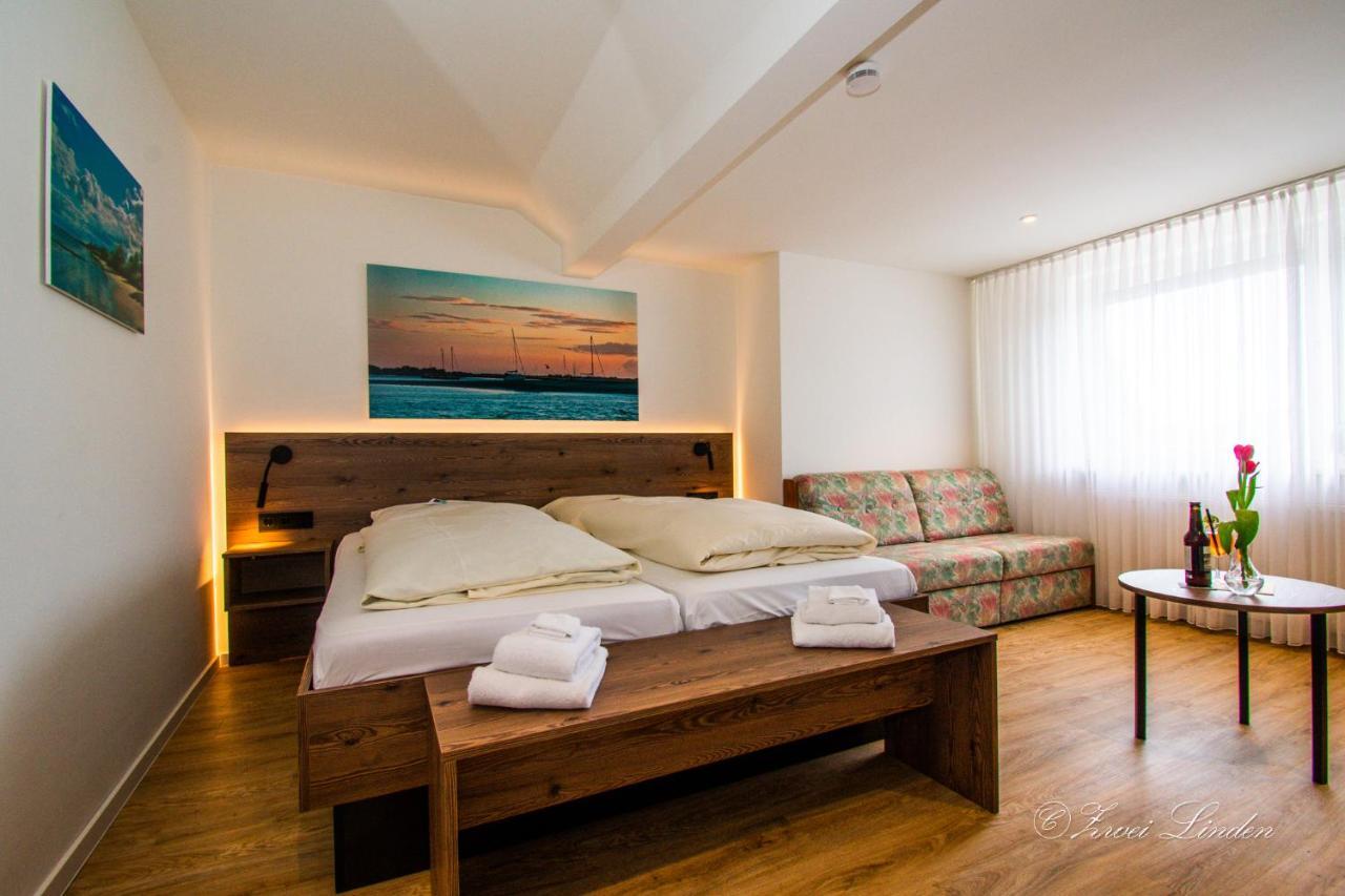 Hotel Zwei Linden - Links Der Elbe - Niedersachsen Balje Dış mekan fotoğraf