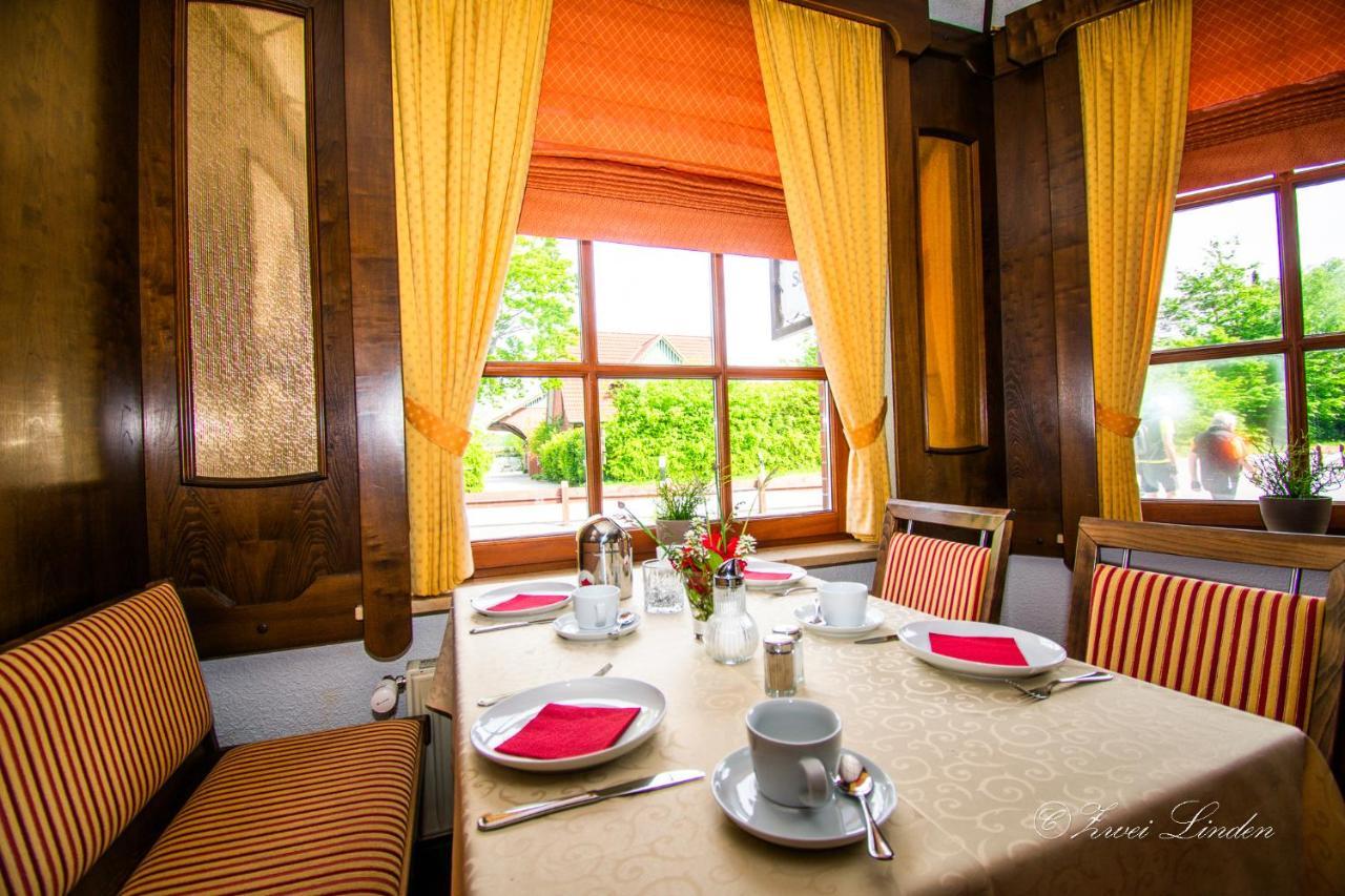 Hotel Zwei Linden - Links Der Elbe - Niedersachsen Balje Dış mekan fotoğraf