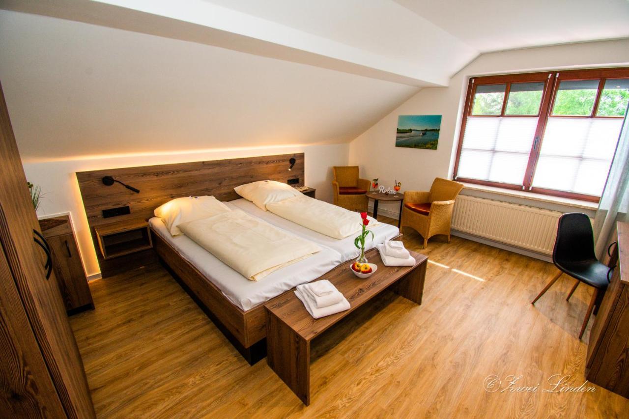 Hotel Zwei Linden - Links Der Elbe - Niedersachsen Balje Dış mekan fotoğraf