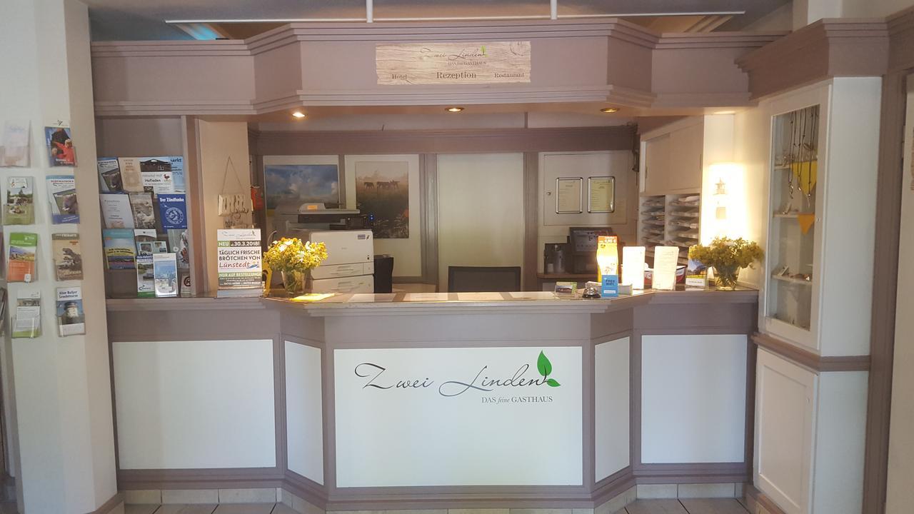 Hotel Zwei Linden - Links Der Elbe - Niedersachsen Balje Dış mekan fotoğraf